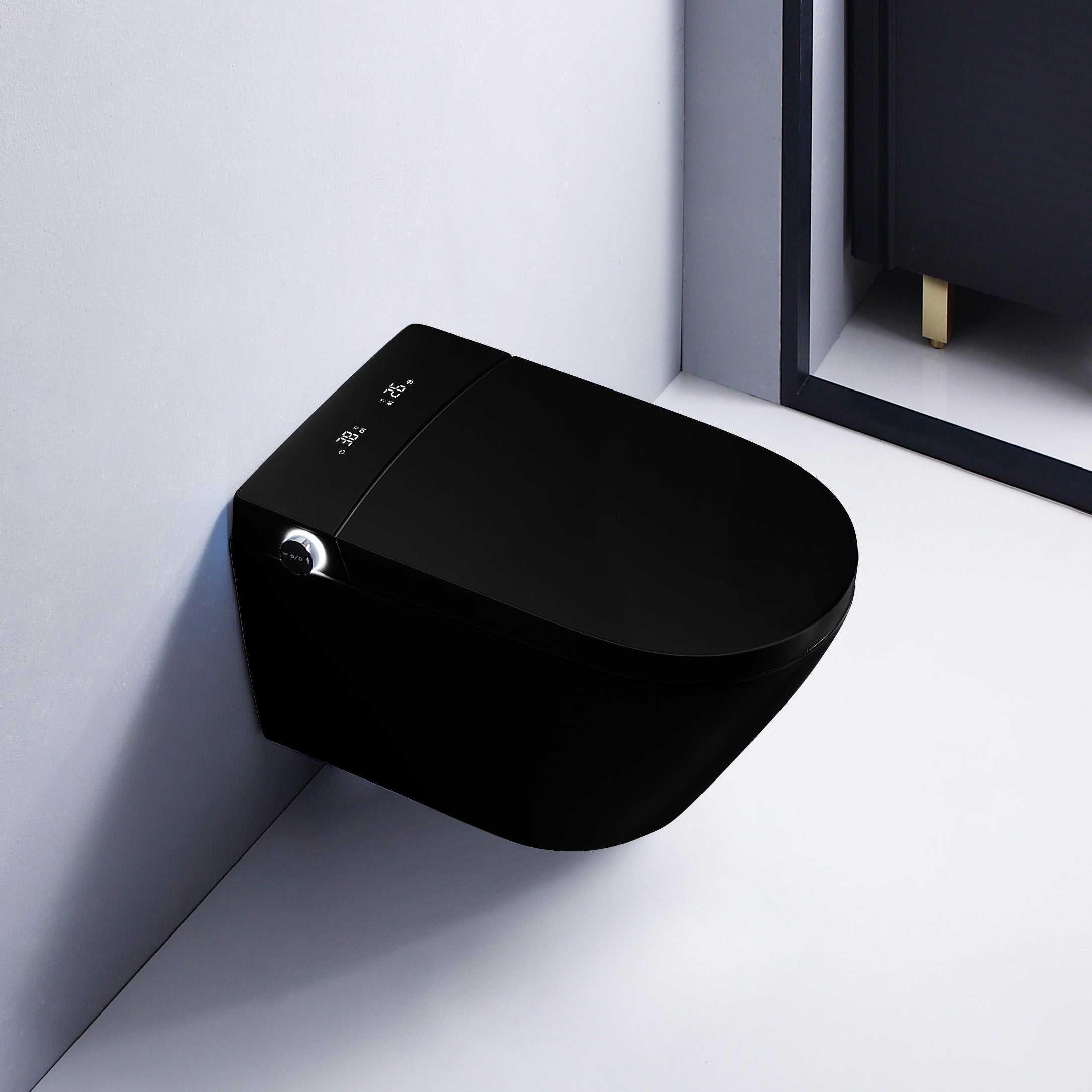 Smart Toilet Rada wall-hung black