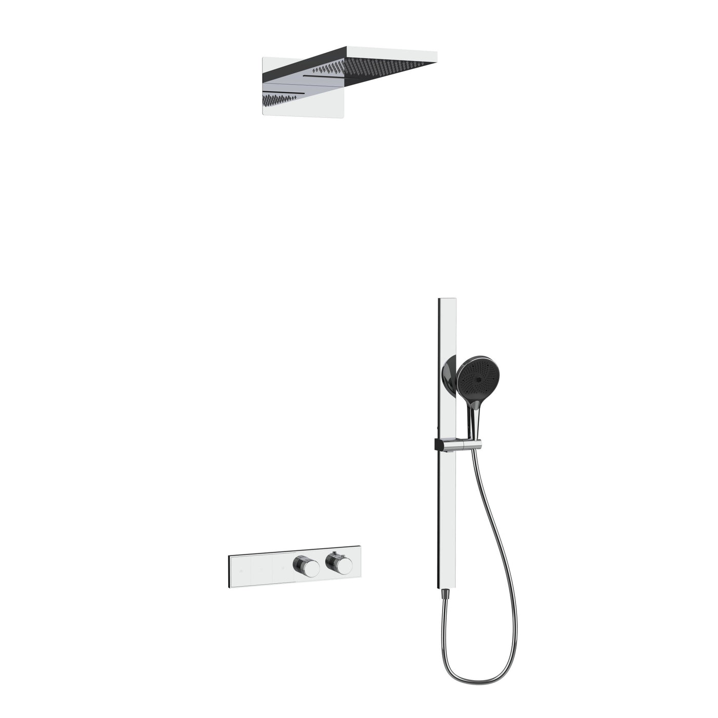 Concealed Thermostatic shower set -3 Outlets