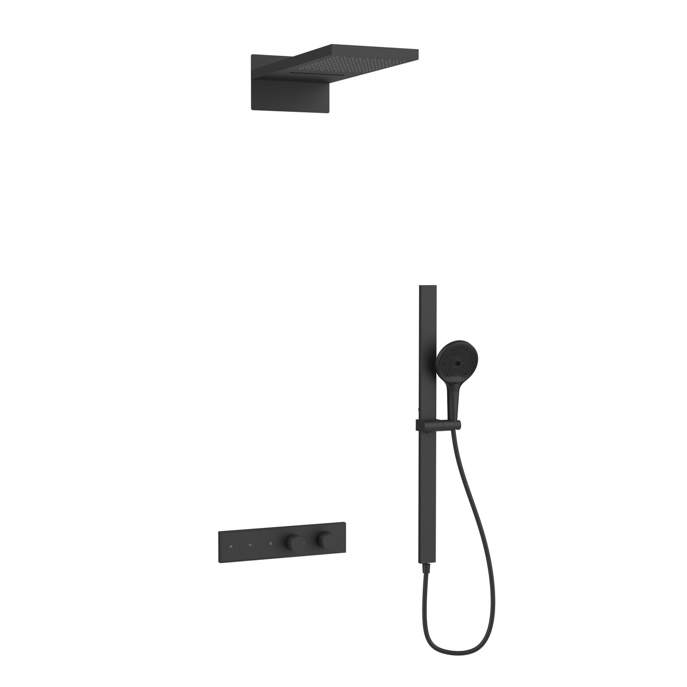 Concealed Thermostatic shower set -3 Outlets